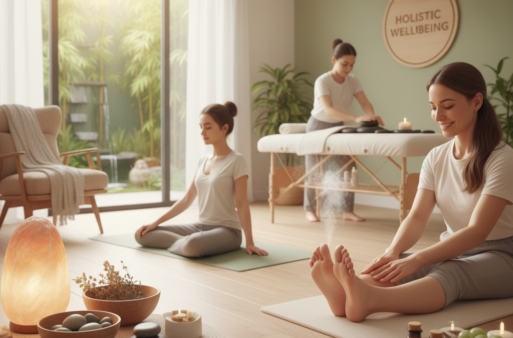 רפלקסולוגיה להפגת לחץ נפשי וחרדות - איזון גוף ונפש